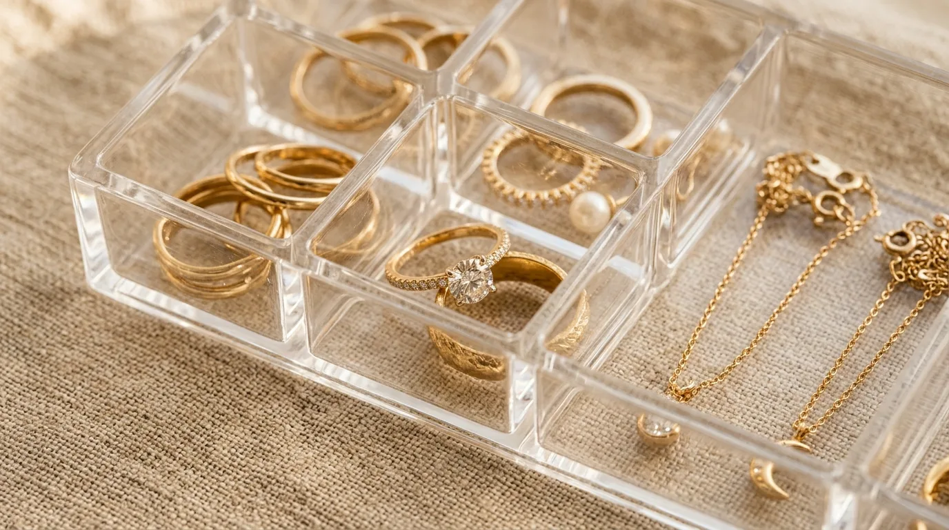 Organize the fridge with handled containers for 10 Sleek Acrylic Storage Containers for a Modern Organized Look