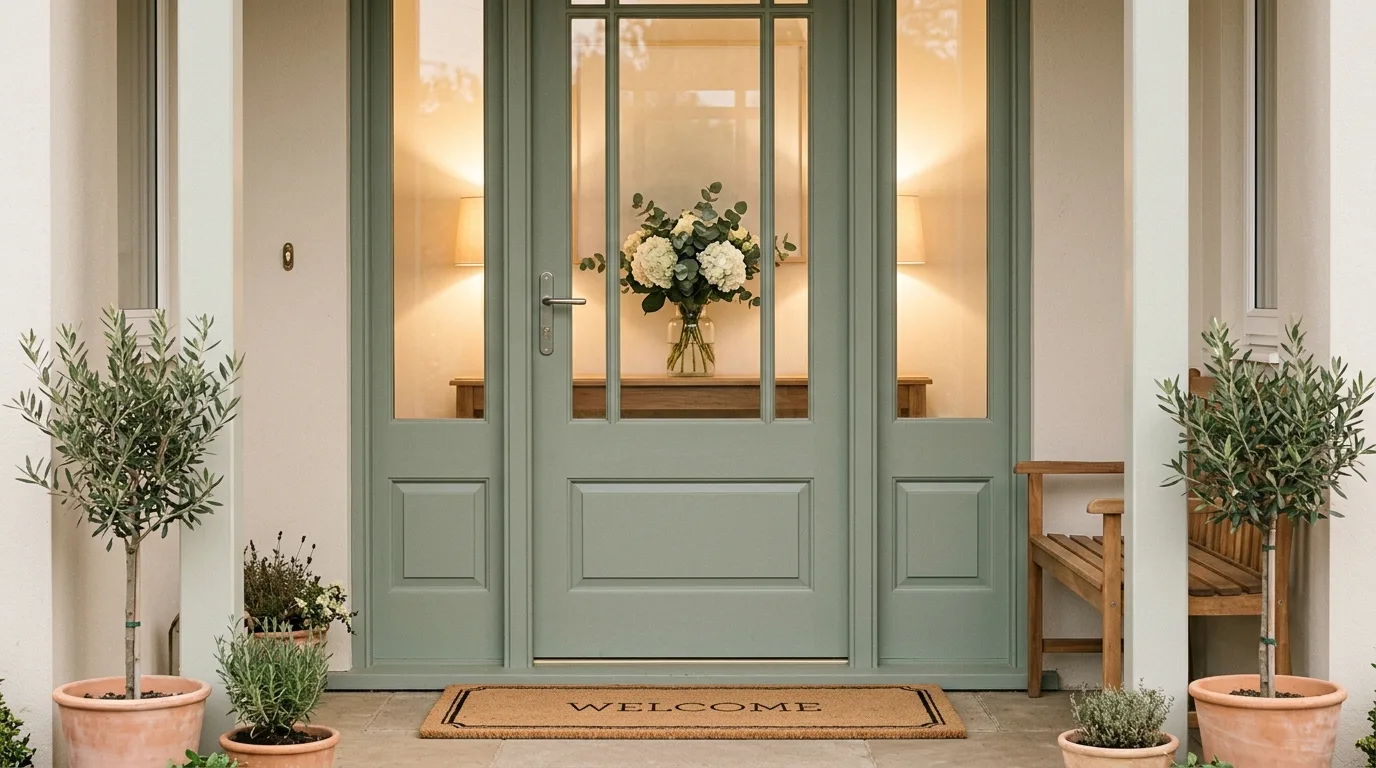 Tidy the entryway for 10 Fresh After Christmas Home Reset Ideas for the New Year