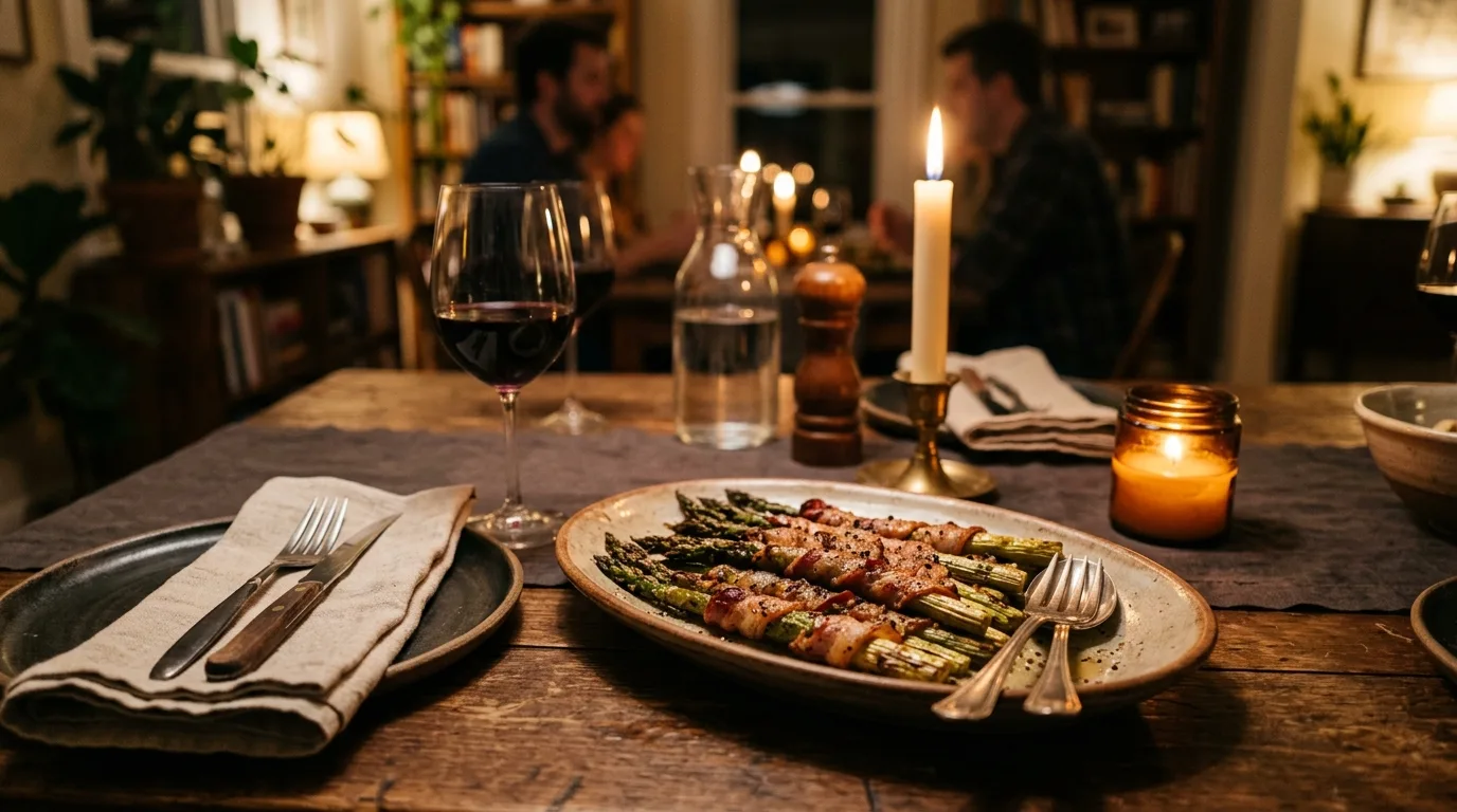 Bake until the asparagus stays tender-crisp for 12 Simple Baked Bacon Asparagus for a Delicious Side Dish