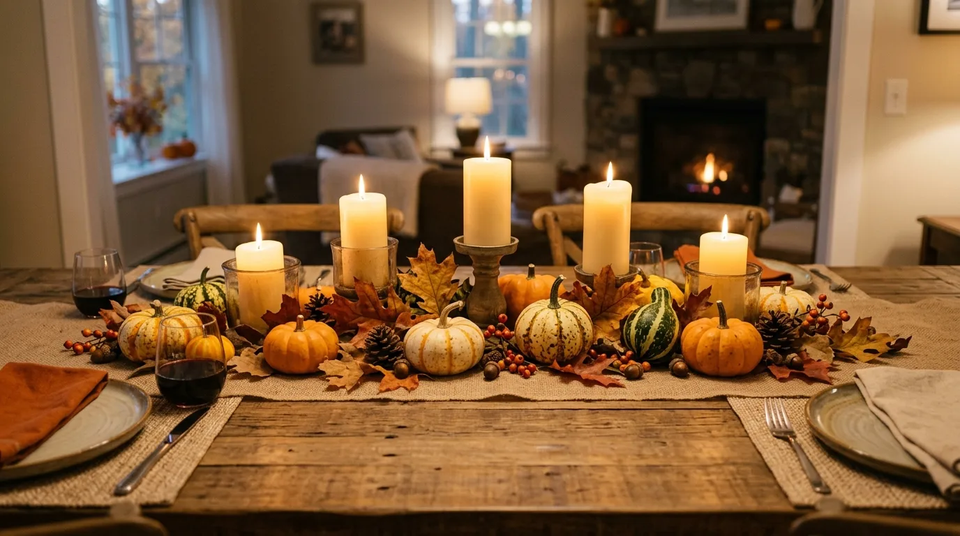 13 Beautiful Fall Centerpieces for a Stunning Thanksgiving Table