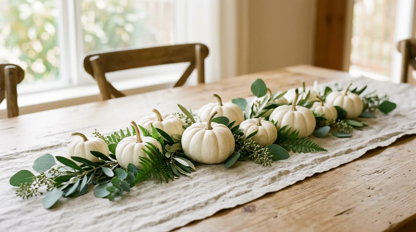 Style for warmth more than perfection for 13 Beautiful Fall Centerpieces for a Stunning Thanksgiving Table