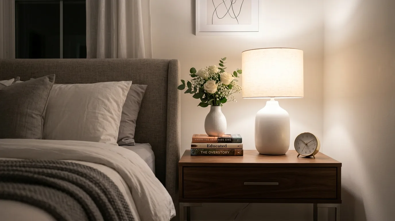 10 Beautiful Nightstand Decor Ideas for a Polished Bedroom