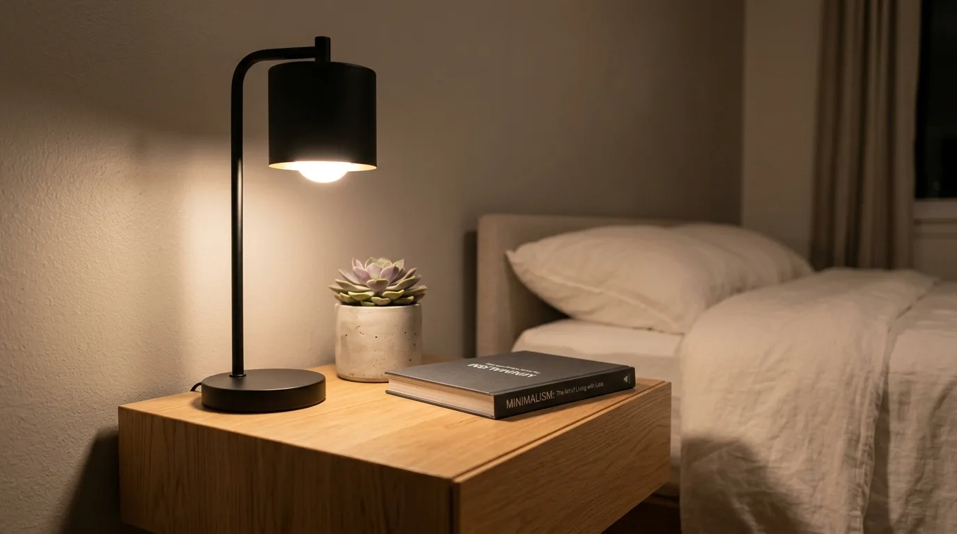 Add flowers or greenery for 10 Beautiful Nightstand Decor Ideas for a Polished Bedroom