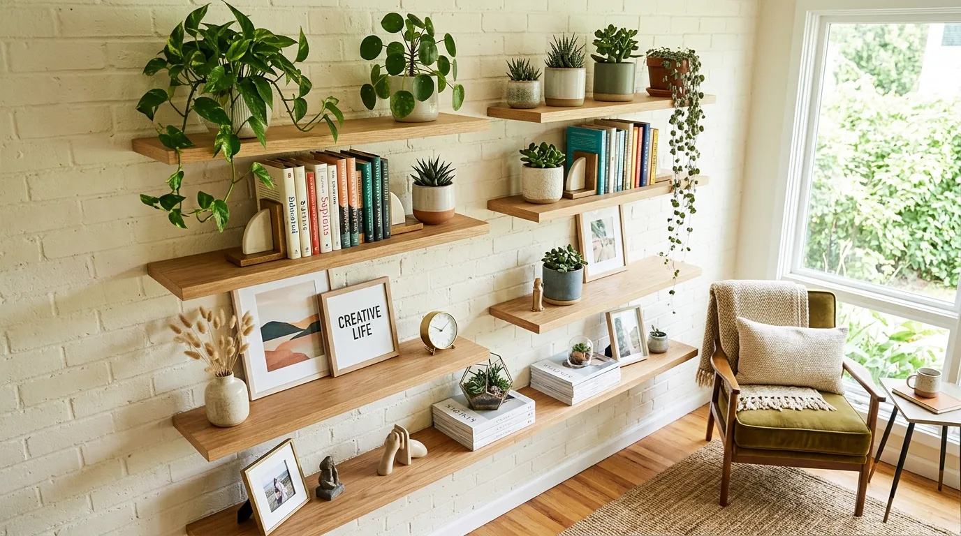 Leave some wall space quiet for 12 Stylish Bedroom Wall Decor Ideas for a Beautiful Blank Canvas