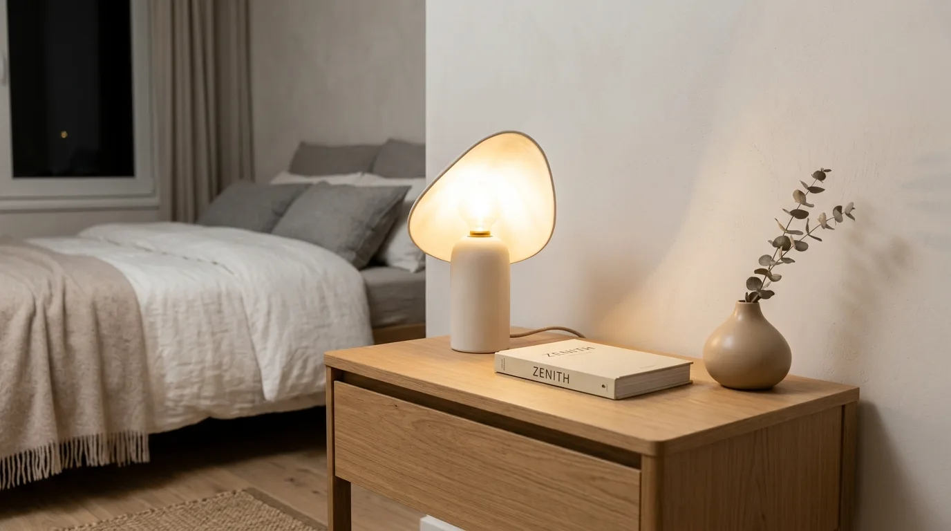 Stack books to build height for 14 Best Nightstand Decor Ideas to Style Like a Designer