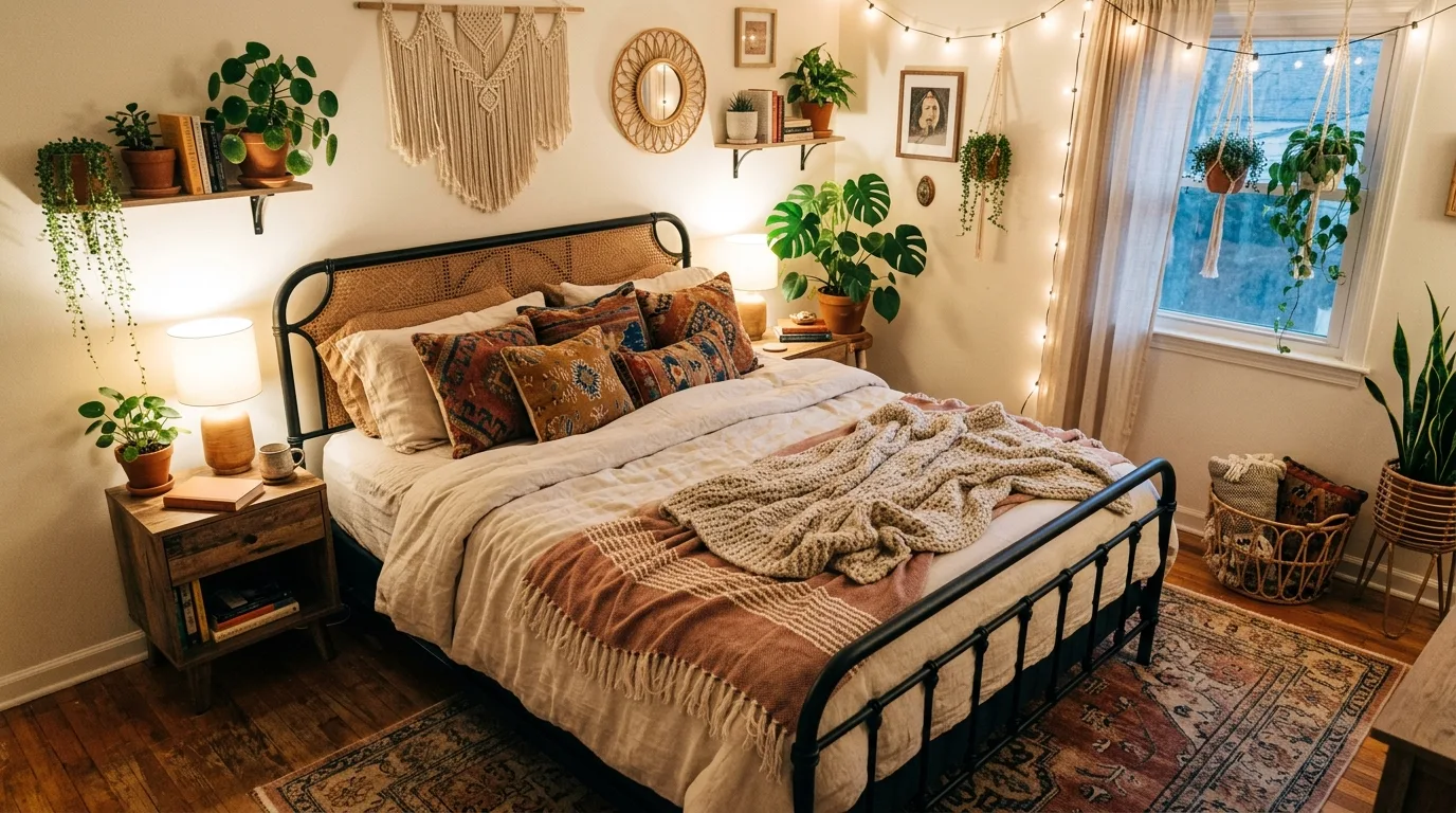 Keep the palette controlled for 11 Modern Black Bedframe Bedroom Ideas for a Bold Statement