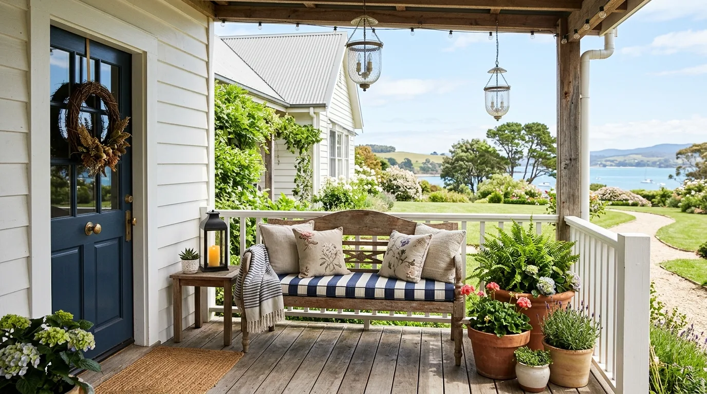 Aim for easy calm in every room for 10 Breezy Coastal Farmhouse Decor Ideas for Year Round Vacation Vibes