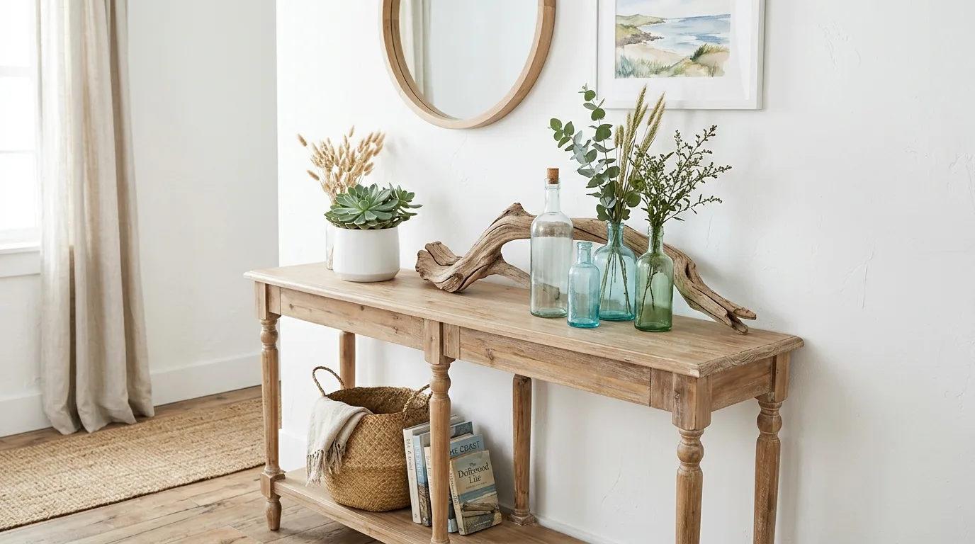 Try stripes for a classic touch for 10 Breezy Coastal Farmhouse Decor Ideas for Year Round Vacation Vibes