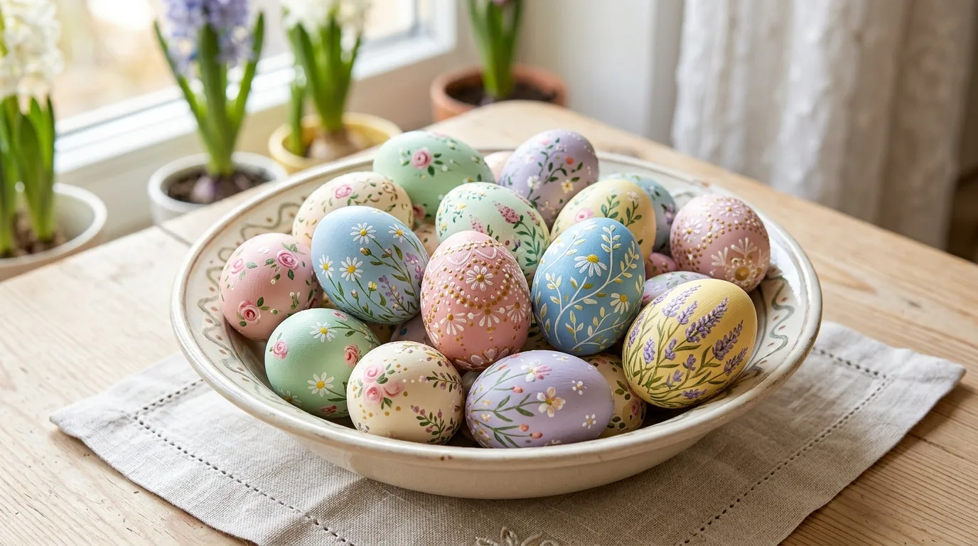 Decorate the kitchen lightly for 13 Cheerful Easter Decor Ideas for a Hoppy Spring Home