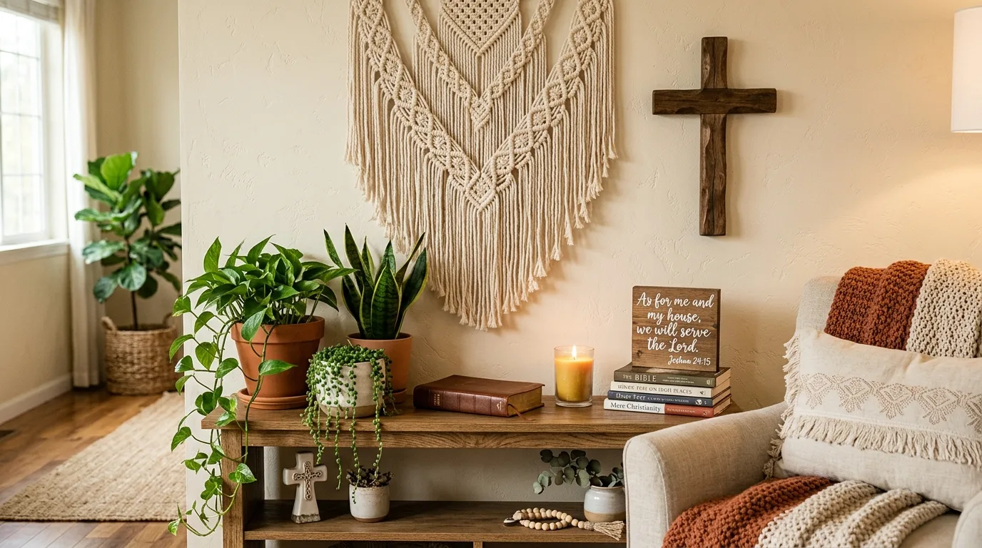 Bring faith into family spaces gently for 13 Inspiring Christian Home Decor Ideas for Faith-Filled Spaces