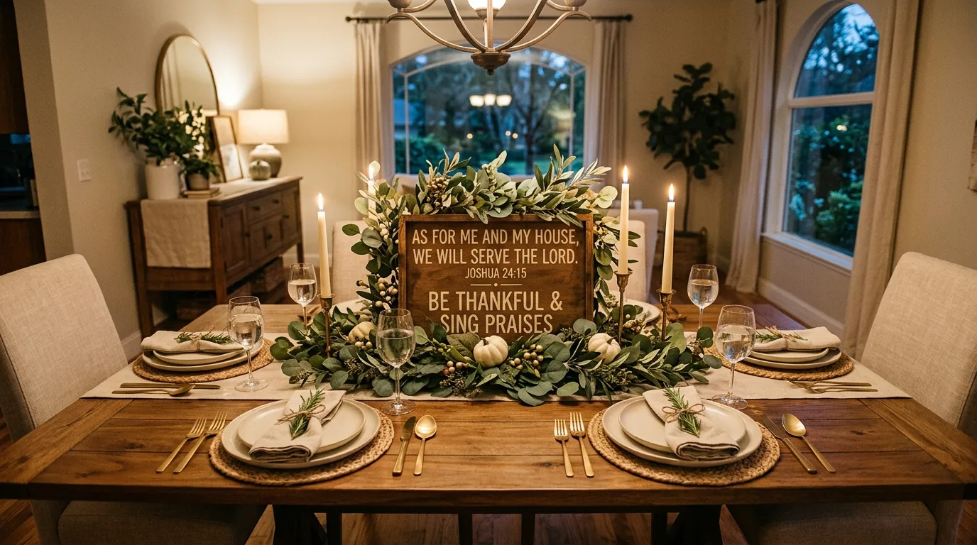 Let hospitality be part of the design for 13 Inspiring Christian Home Decor Ideas for Faith-Filled Spaces