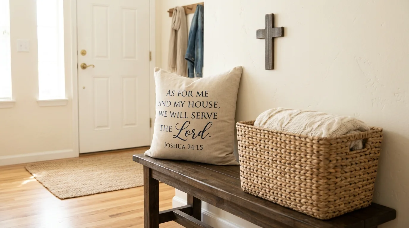 Use seasonal faith decor when it fits for 13 Inspiring Christian Home Decor Ideas for Faith-Filled Spaces