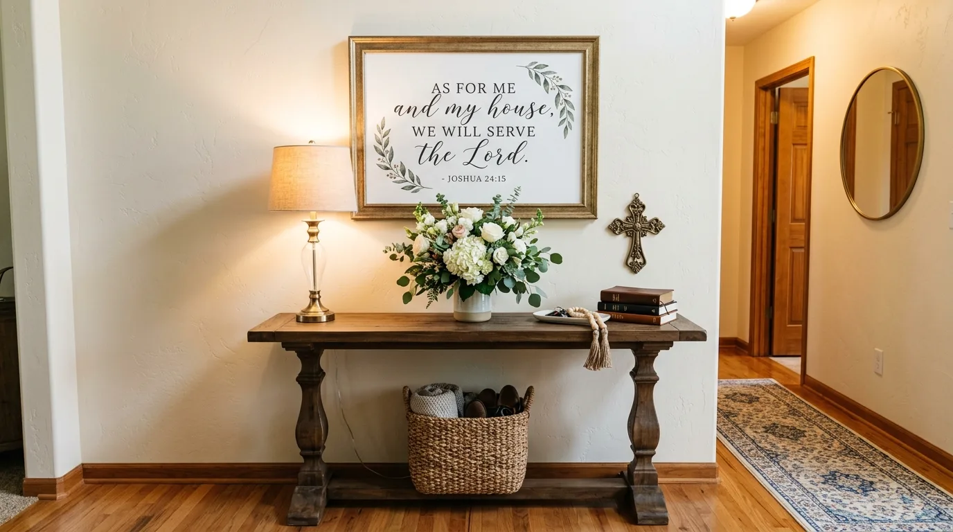 Use soft peaceful color palettes for 13 Inspiring Christian Home Decor Ideas for Faith-Filled Spaces