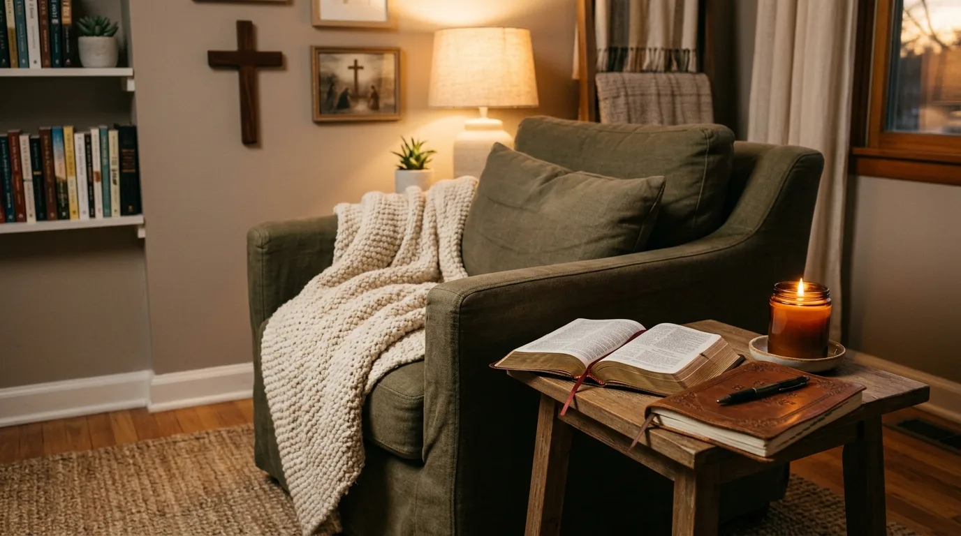 Add meaningful quotes in small moments for 13 Inspiring Christian Home Decor Ideas for Faith-Filled Spaces