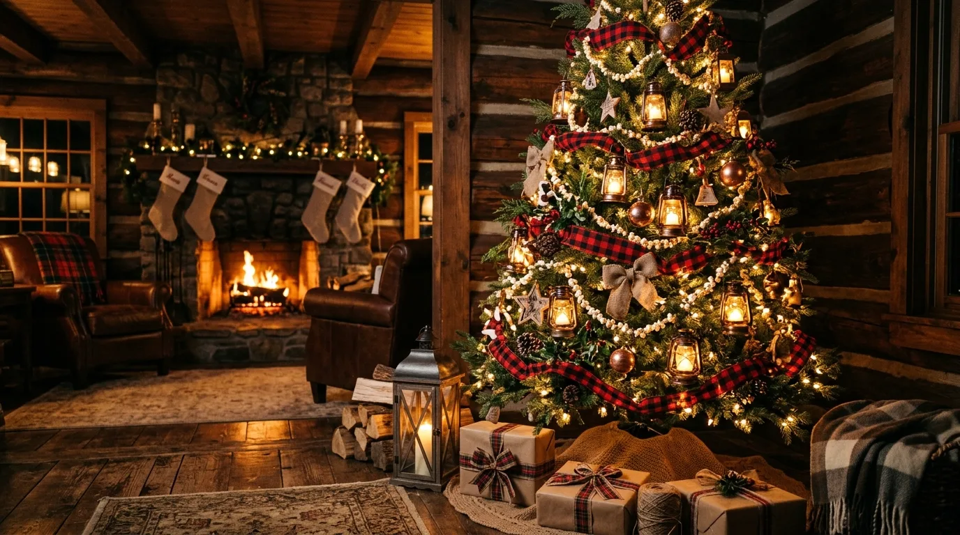 Stick to a limited color palette for 13 Gorgeous Christmas Tree Decor Ideas and Themes to Try