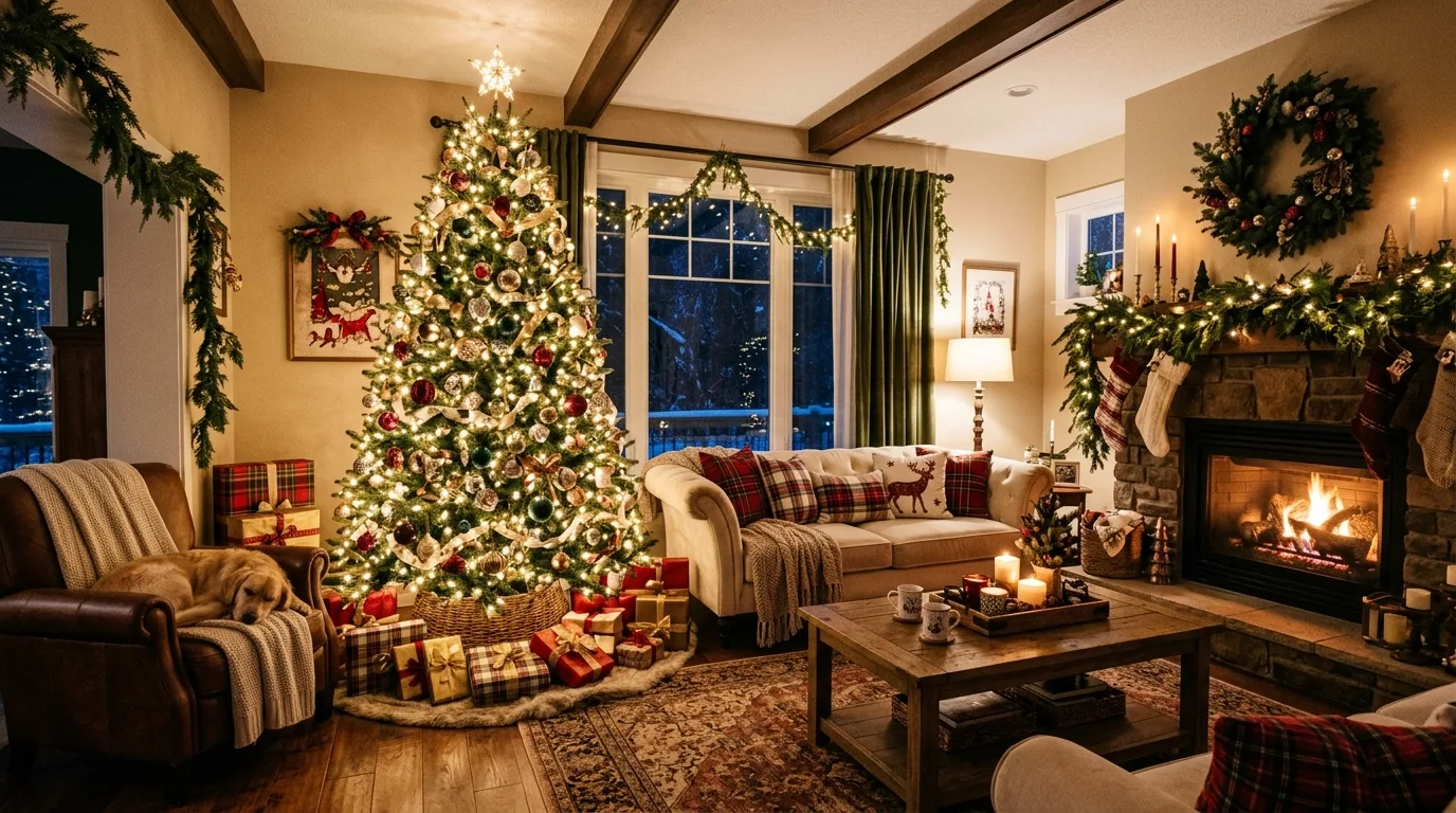 Let sentimental pieces have a place for 13 Gorgeous Christmas Tree Decor Ideas and Themes to Try