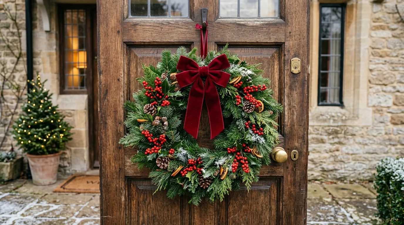12 Stunning Christmas Wreath Decor Ideas for Your Front Door