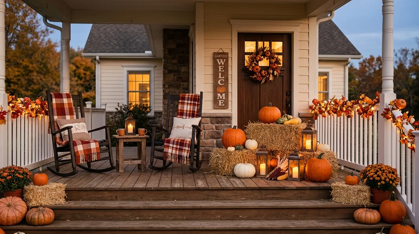 Decorate the kitchen lightly for 11 Classic Thanksgiving Decor Ideas for a Warm Family Gathering