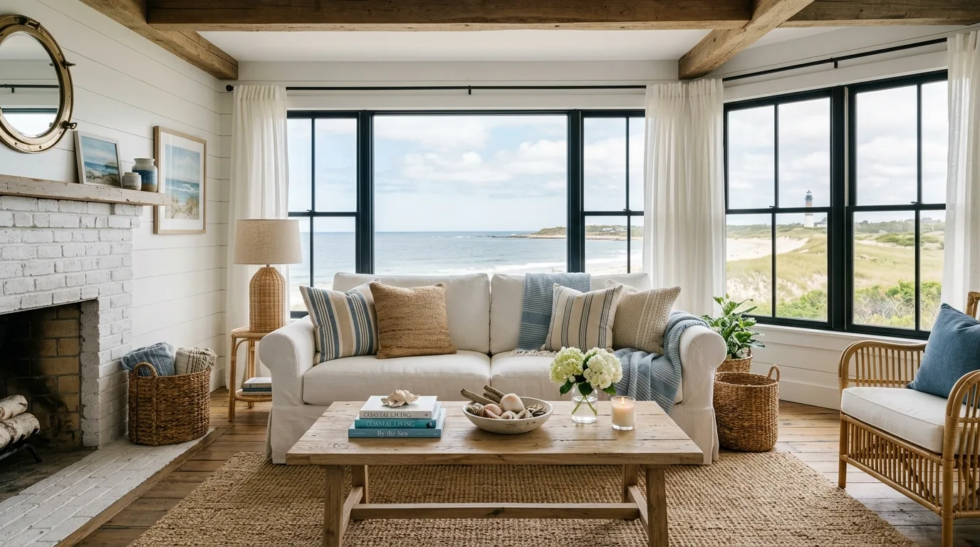 10 Breezy Coastal Farmhouse Decor Ideas for a Relaxed Vibe