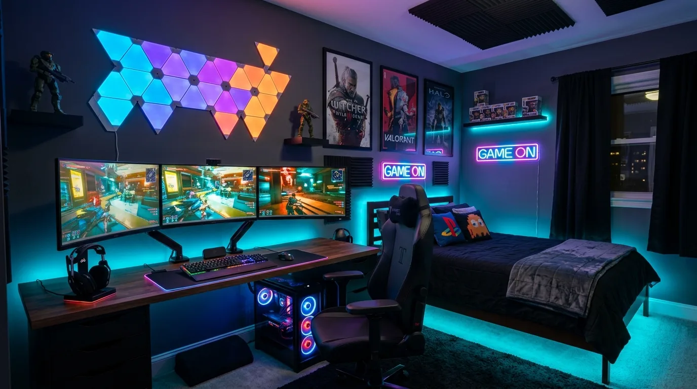 Use a bunk or loft bed if space is tight for 12 Cool Young Boys Bedroom Ideas He'll Actually Love