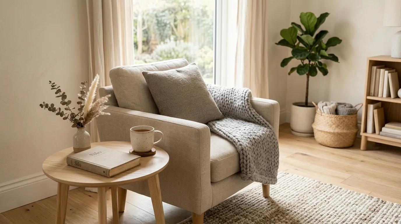 Add scents and small rituals for 10 Cozy Hygge Living Room Ideas for Ultimate Comfort