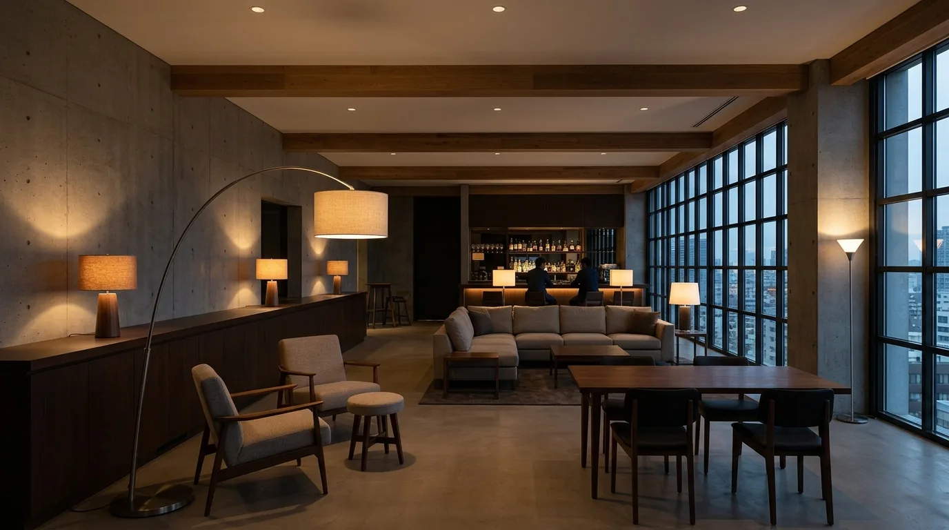 Use several softer light sources for 10 Cozy Hygge Living Room Ideas for Ultimate Comfort