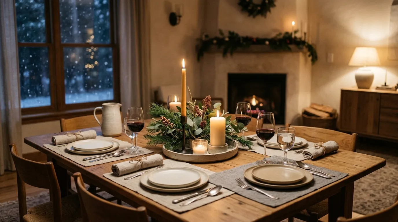 Create a reading or tea corner for 13 Cozy Winter Decor Ideas to Enjoy After the Holidays