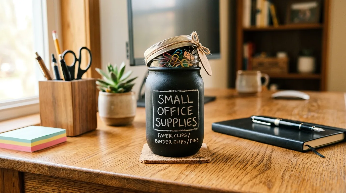 Keep the finish cohesive for 12 Creative Mason Jar Crafts for Rustic Home Accents