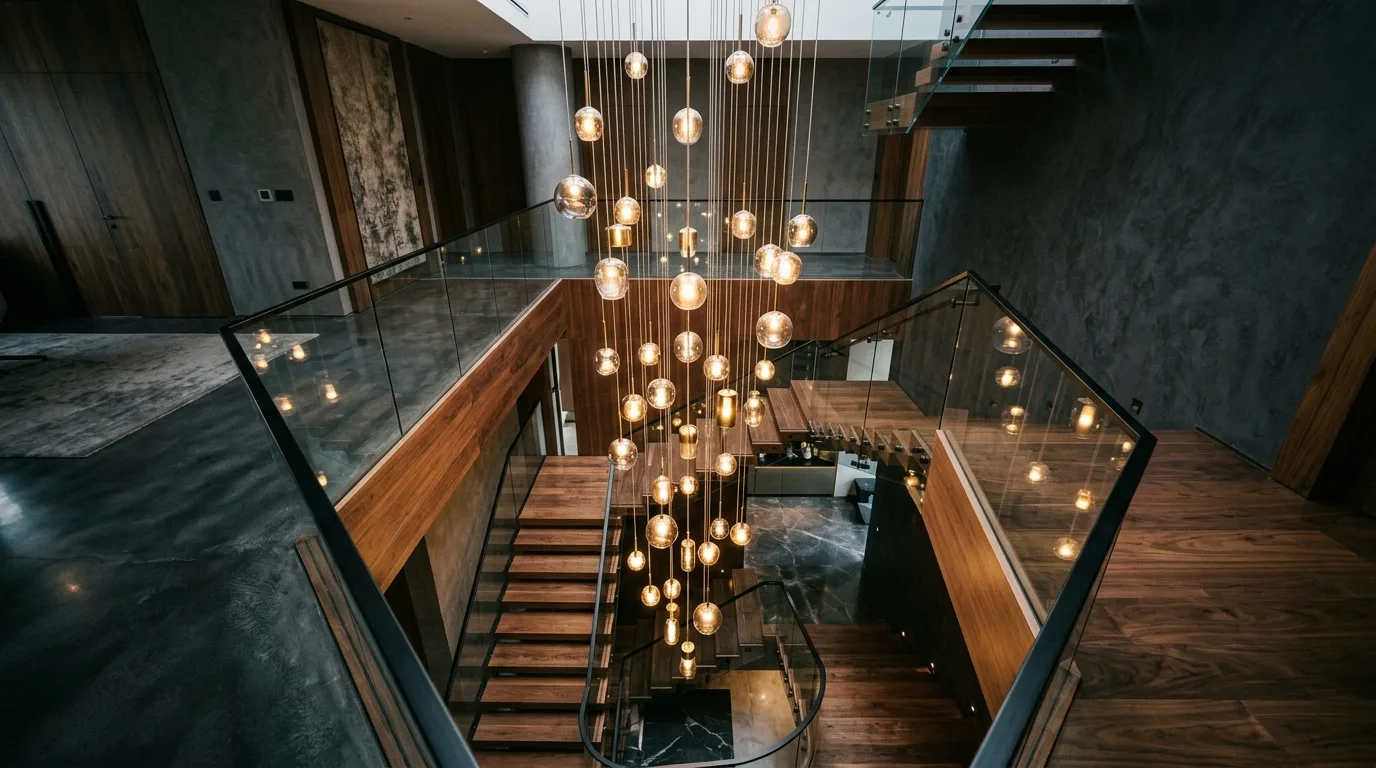 Incorporate plants for softness for 11 Creative Staircase Decorating Ideas for a Stunning Foyer