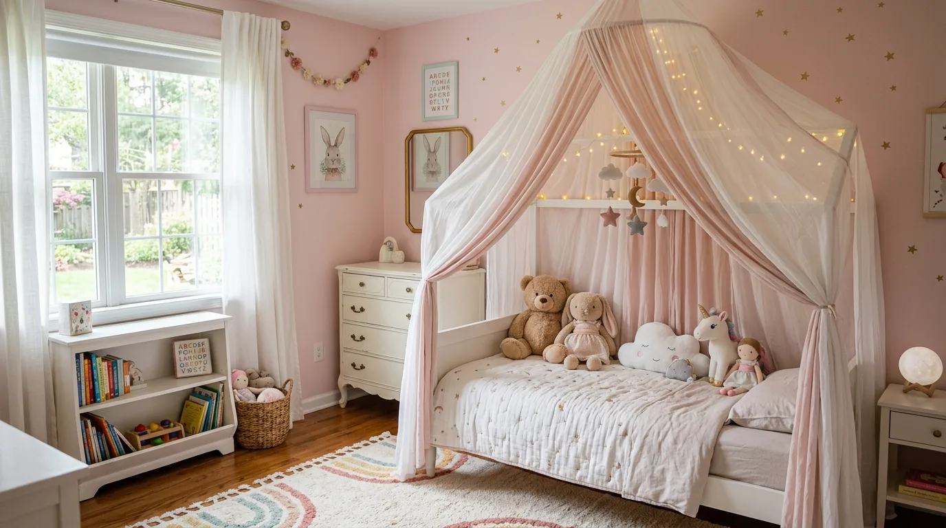 12 Cute Toddler Girl Bedroom Ideas with Whimsical Touches
