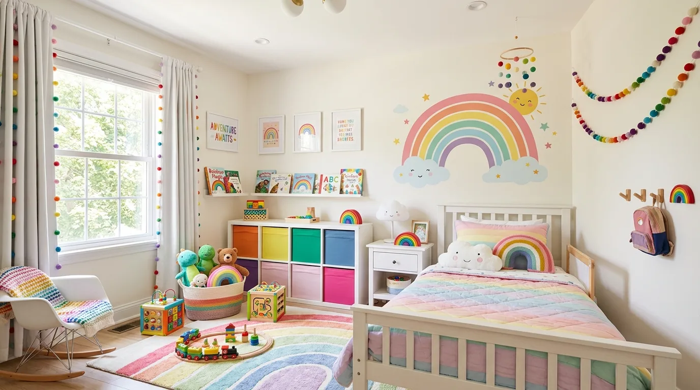 Create a little reading nook for 12 Cute Toddler Girl Bedroom Ideas with Whimsical Touches