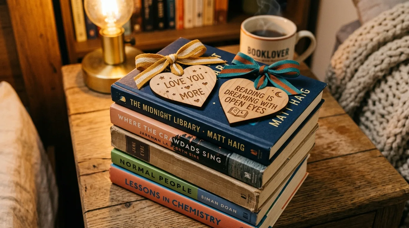 Make bookmarks for easy gifts for 13 Cute Valentine Wood Crafts to Make with Love