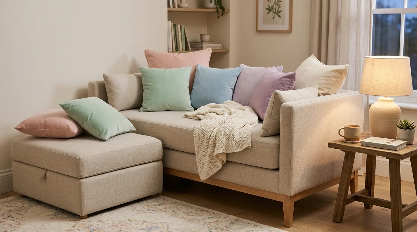 Add a canopy for a lounge feel for 12 Smart Daybed Room Ideas for Small Spaces and Guests