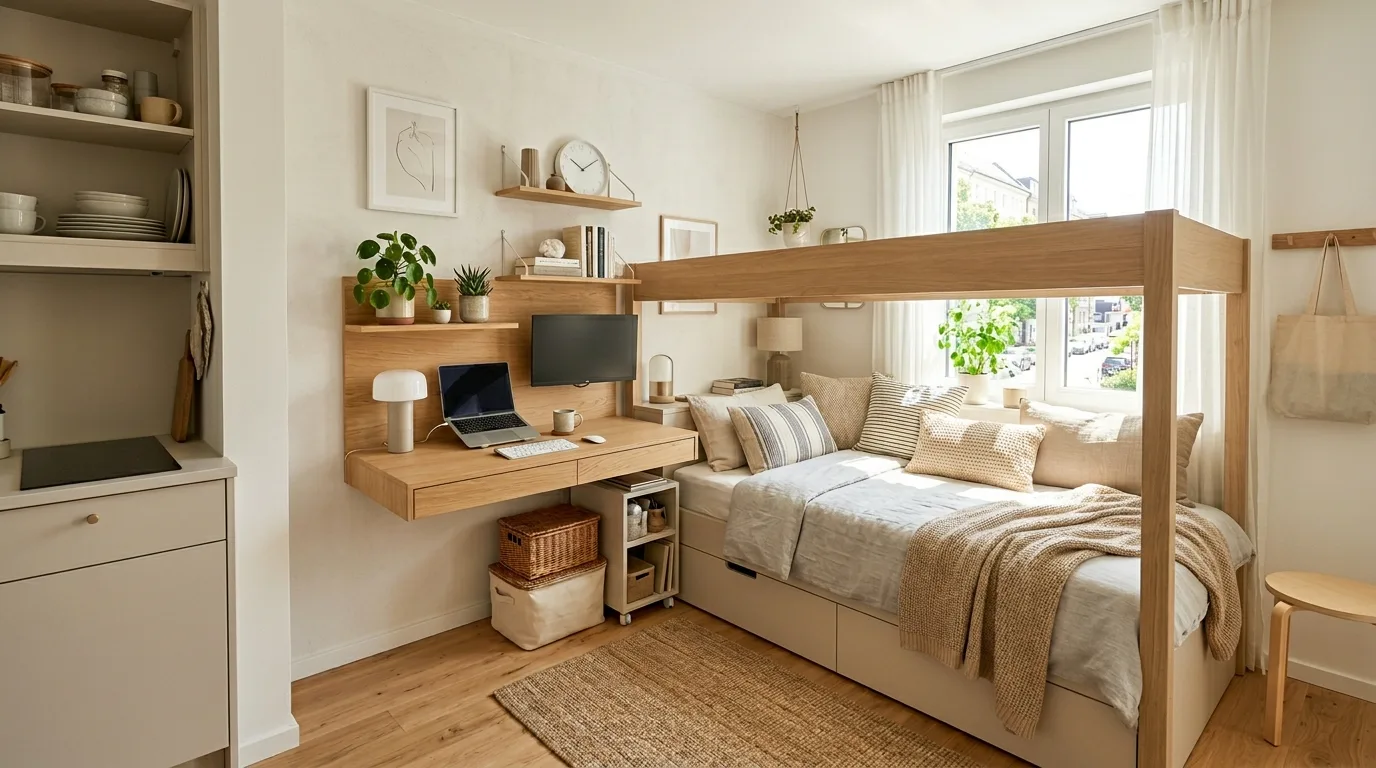 Keep the frame visually light for 12 Smart Daybed Room Ideas for Small Spaces and Guests