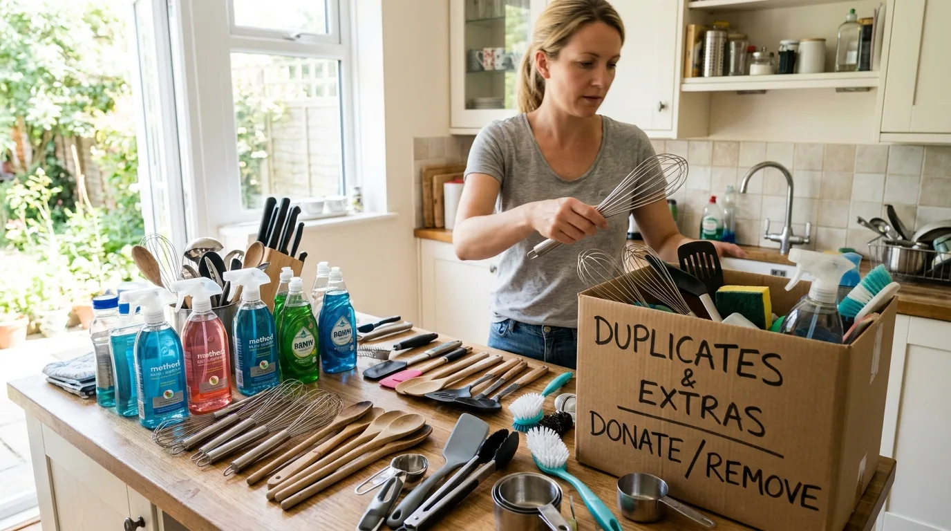 Adopt a one-in, one-out rule for 13 Life-Changing Tips on How to Declutter Your Home Fast