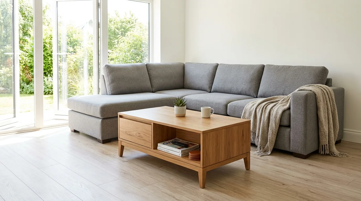 Pick furniture that fits both the room and your life for 12 Essential Tips on How to Decorate a Living Room from Scratch