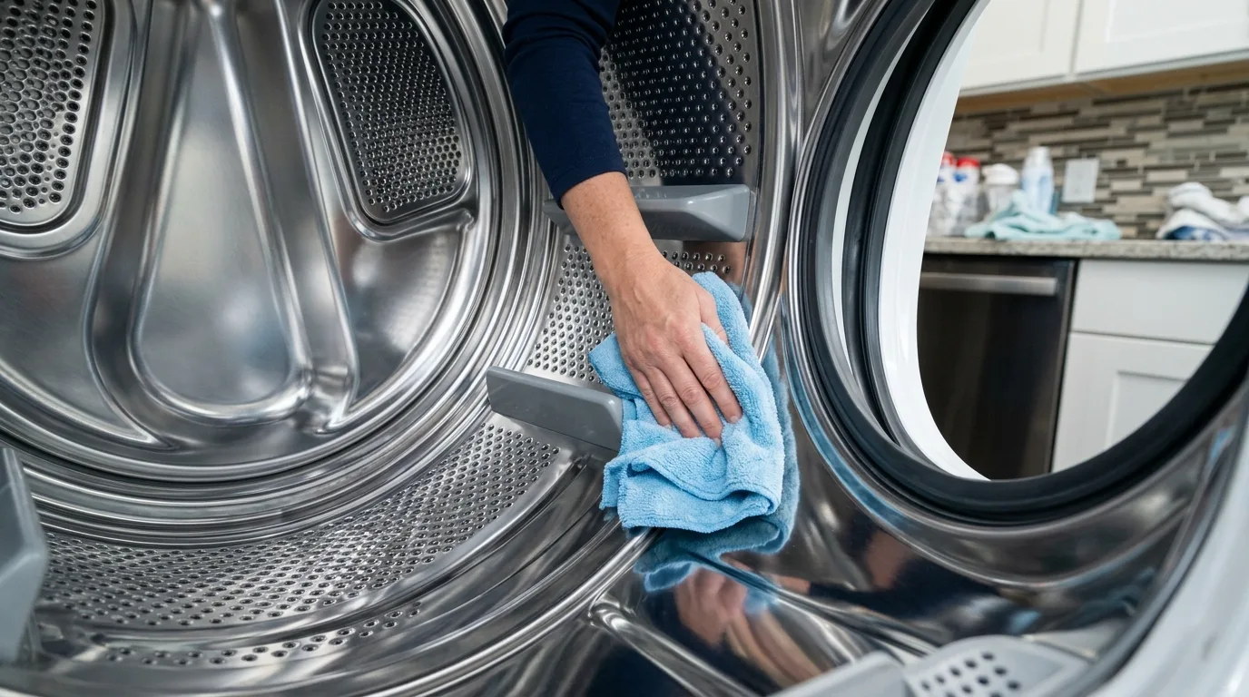 Clean the outside vent opening for 13 Essential Tips for Deep Cleaning Your Dryer for Safety