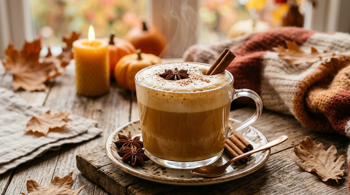Use a layered presentation for 12 Delicious Pumpkin Spice Latte Variations to Sip This Fall