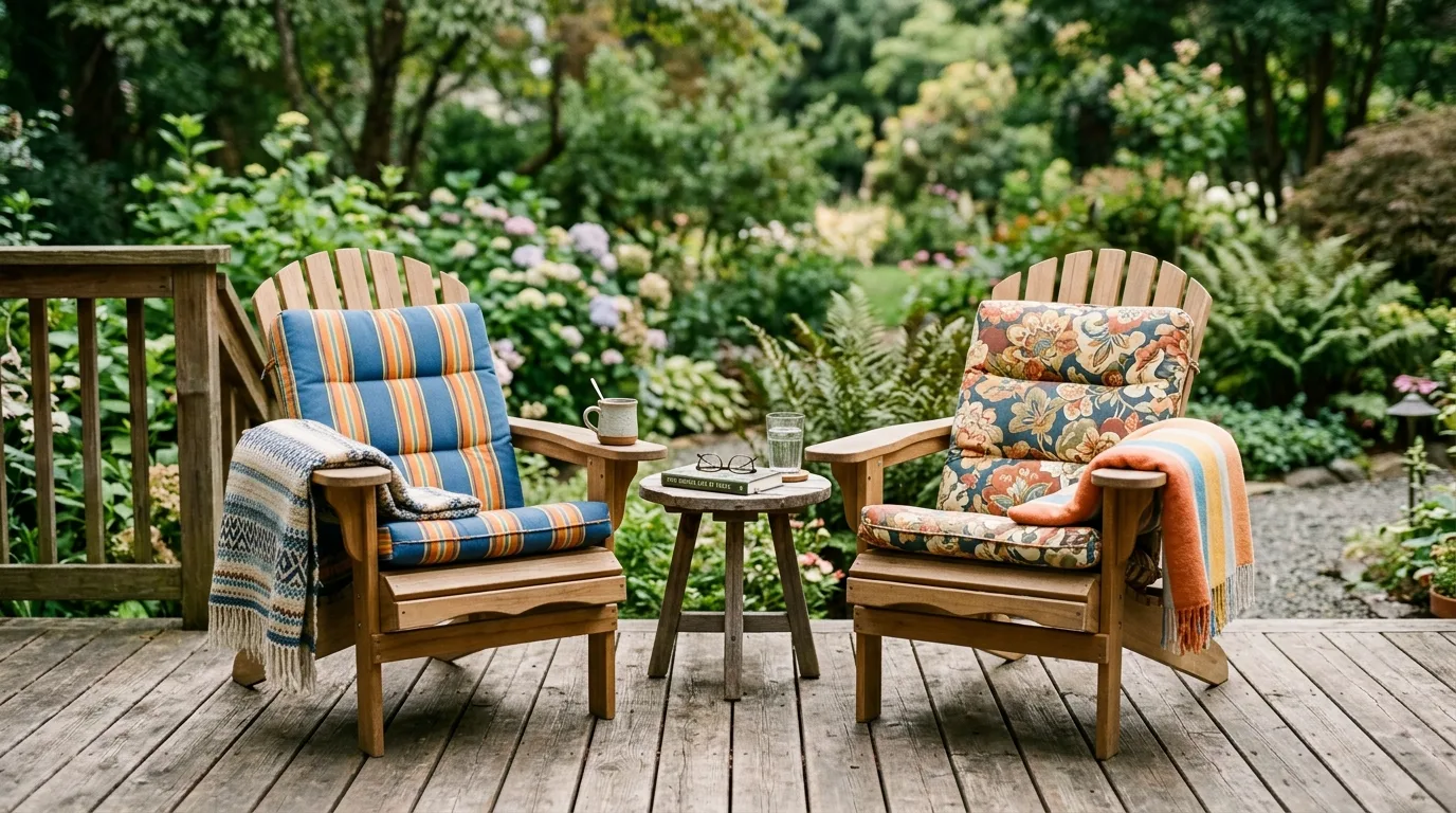 Build a simple lounge chair corner for 13 Simple DIY Backyard Relaxation Ideas for a Staycation Vibe