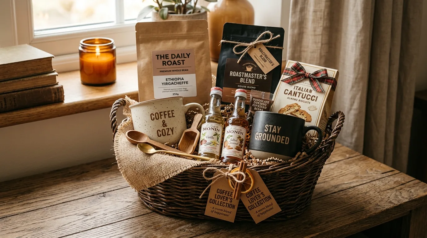 Try a baker's basket for 14 Thoughtful DIY Christmas Gift Basket Ideas for Everyone