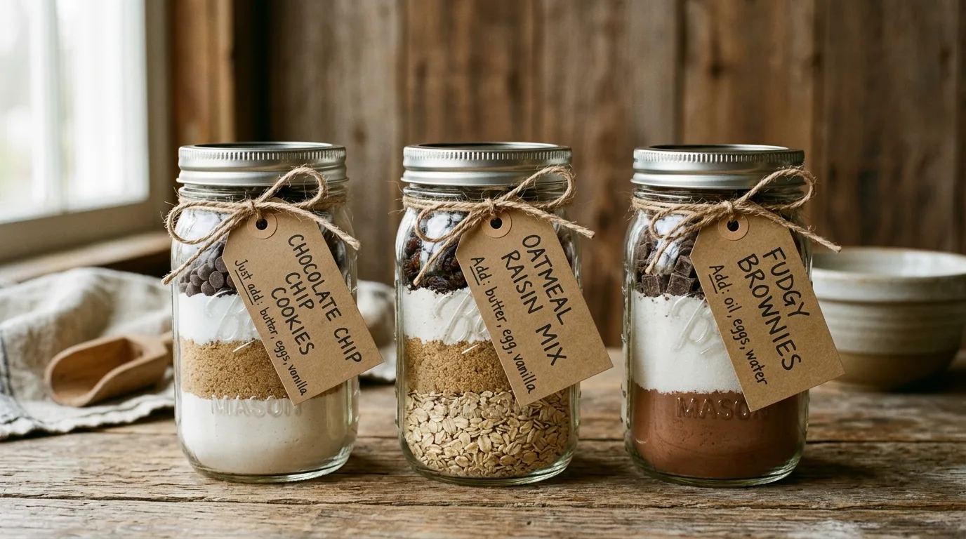 Bake treats and package them well for 12 Unique DIY Christmas Gift Ideas from the Heart