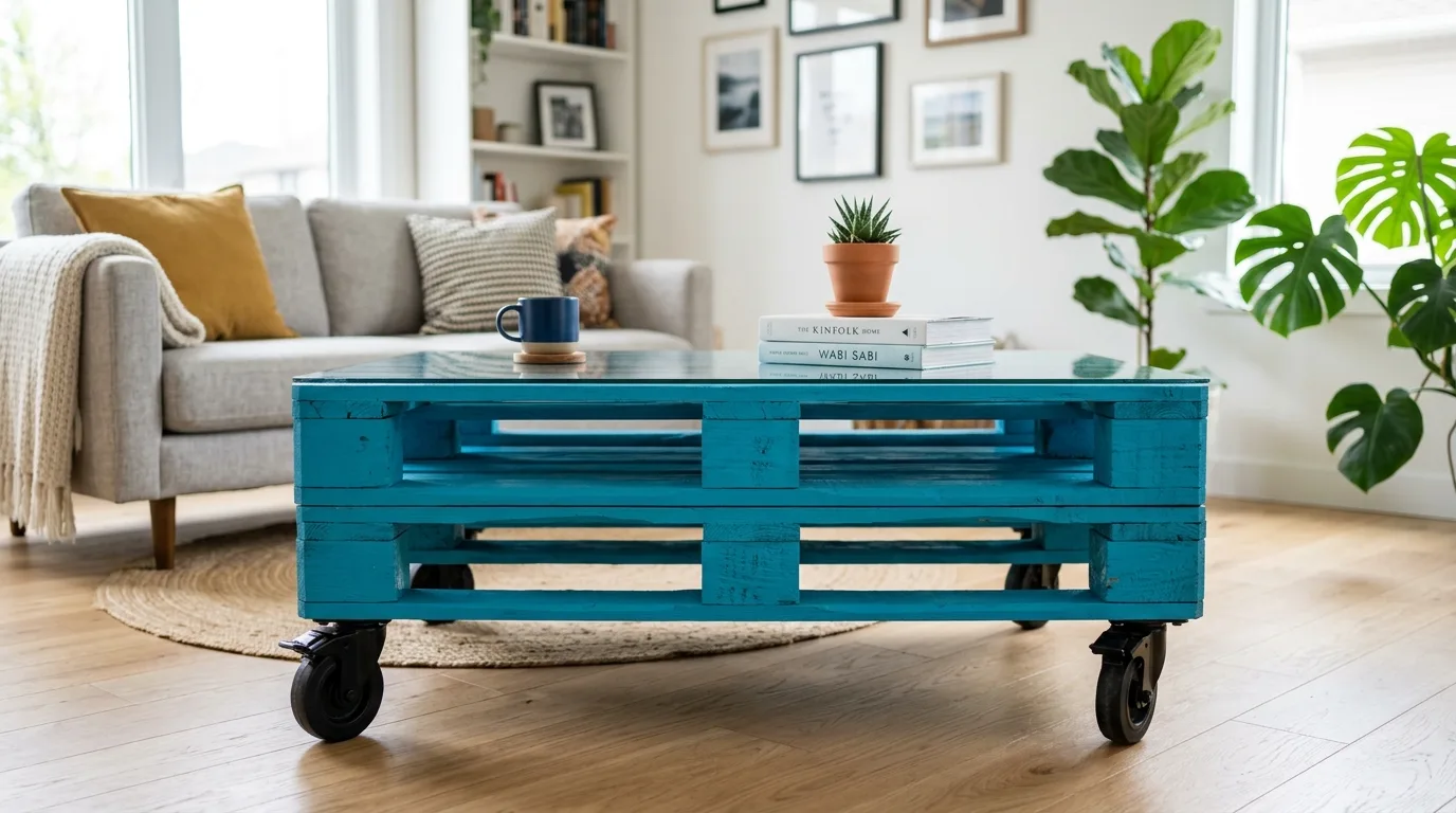 Build a pallet table if you want something casual for 14 Unique DIY Coffee Tables to Build on a Weekend