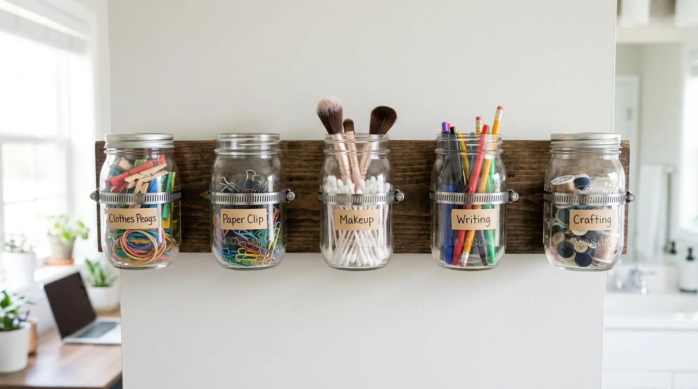 Hang wire baskets for bathroom or laundry storage for 11 Amazing DIY Dollar Tree Storage Solutions for Every Room