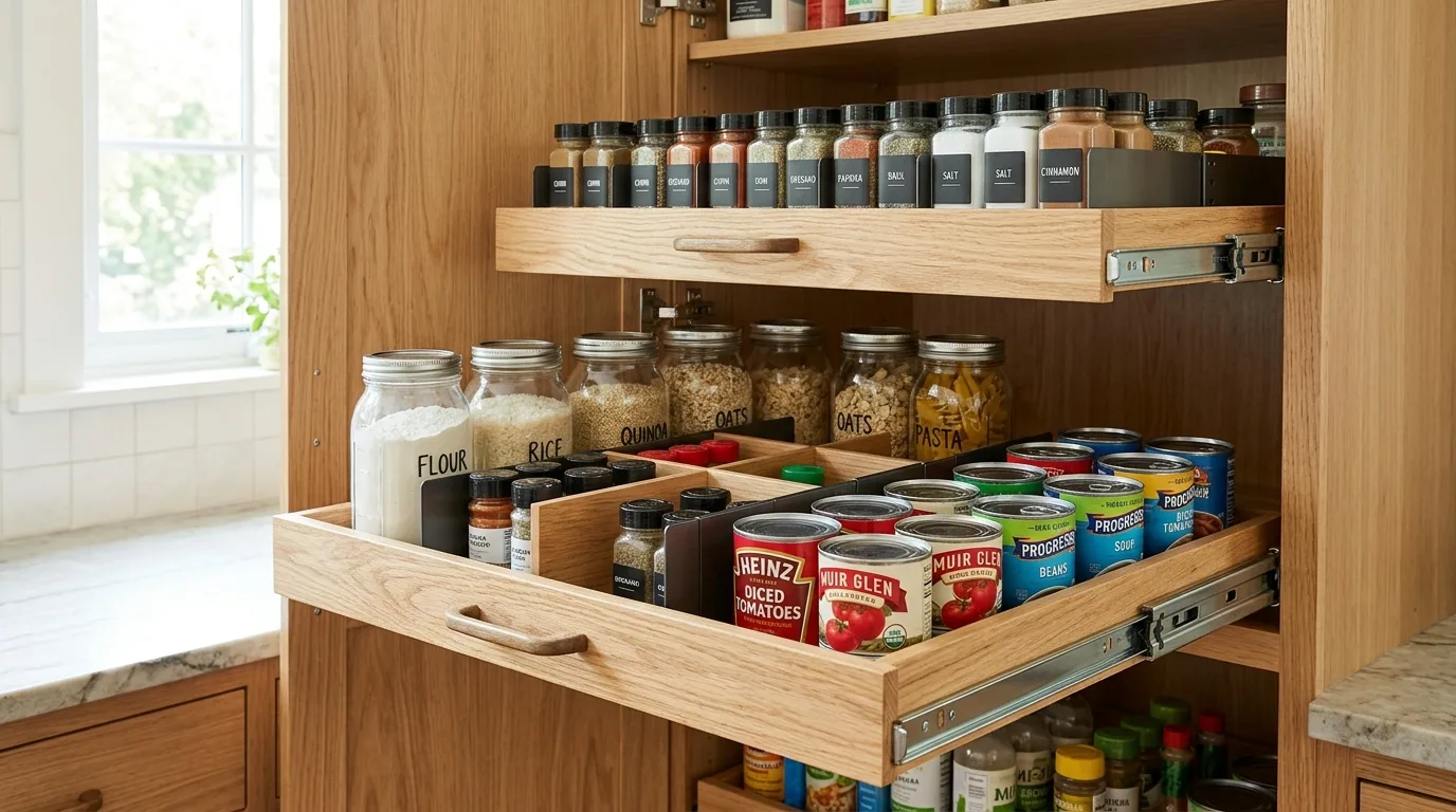 11 Clever DIY Pantry Cabinet Ideas to Organize Your Kitchen