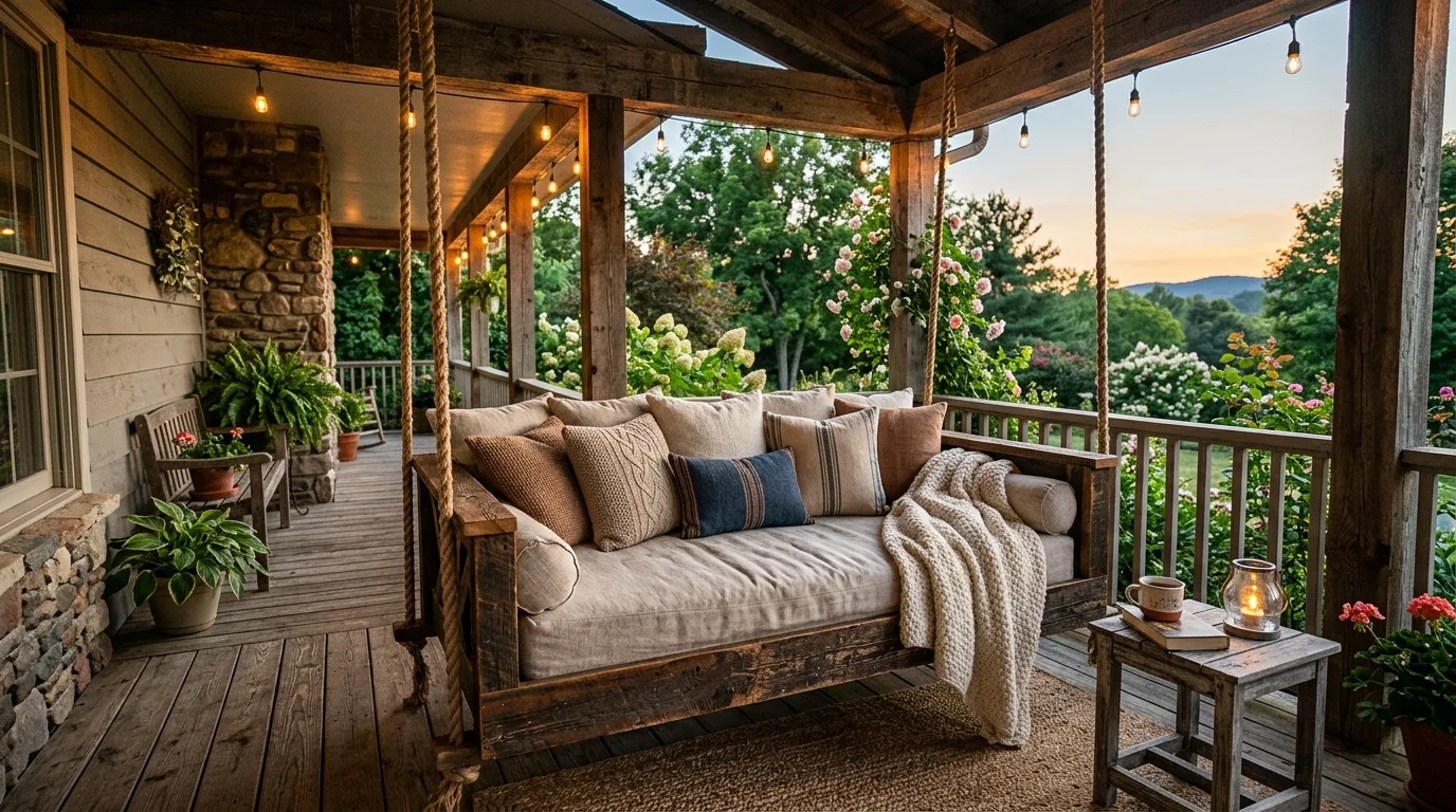 11 Dreamy DIY Porch Swing Bed Ideas for Ultimate Relaxation