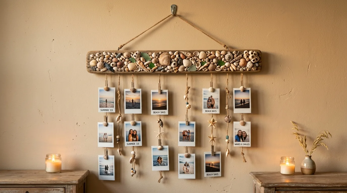 14 Beautiful DIY Shell Projects for Coastal Home Decor