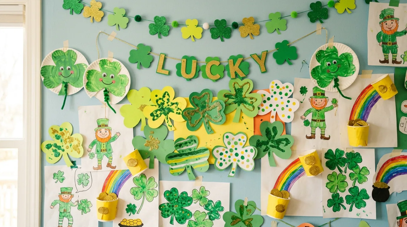 Let the handmade nature show for 14 Lucky DIY St Patrick's Day Decor Ideas for a Festive Home