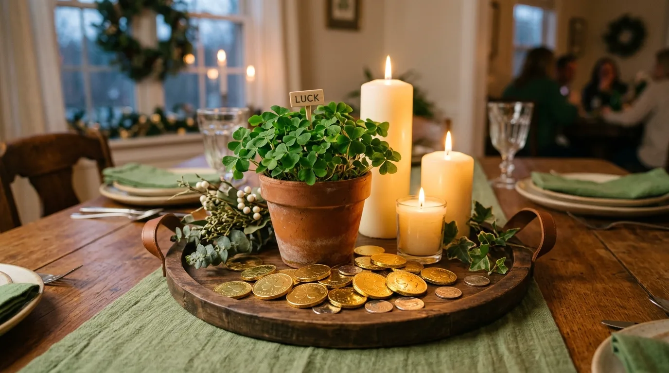 Make it festive without overfilling the room for 14 Lucky DIY St Patrick's Day Decor Ideas for a Festive Home