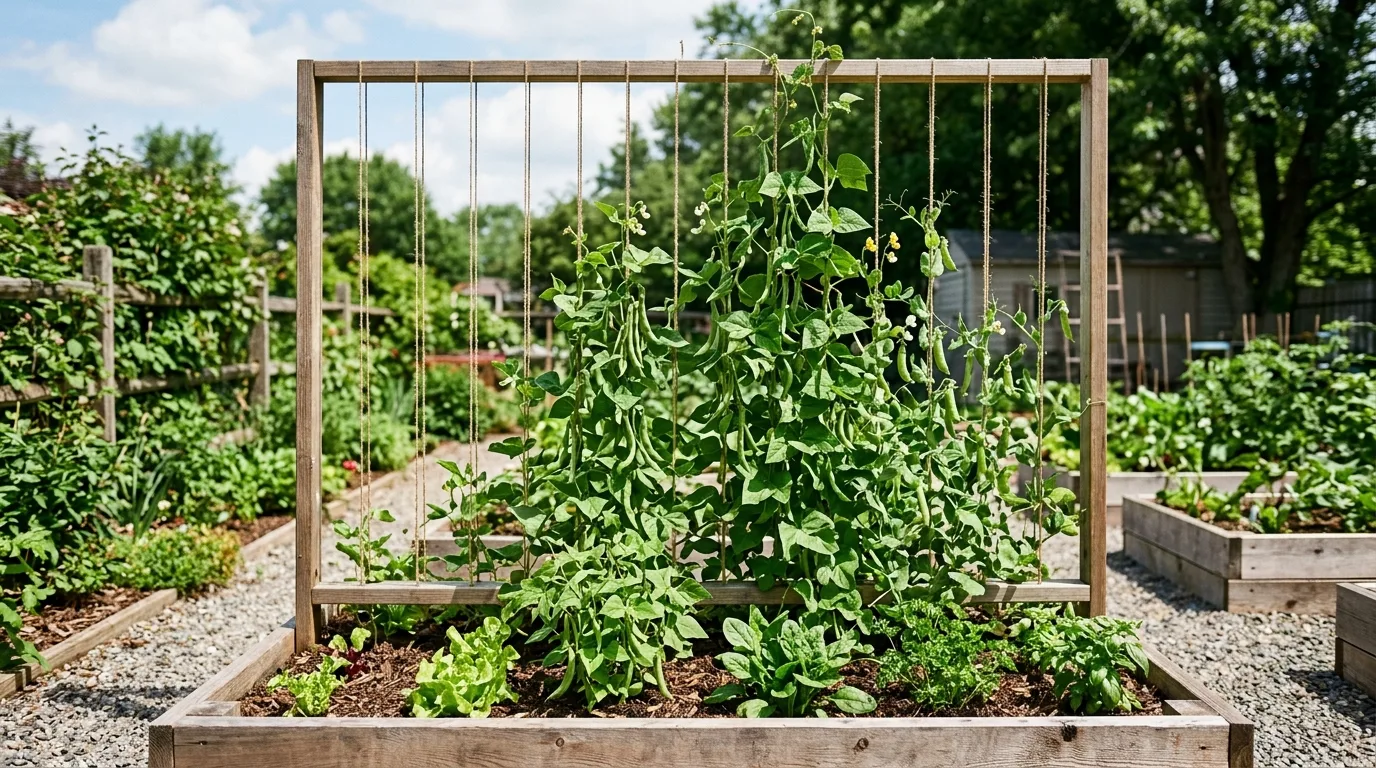 Keep the project simple enough to finish for 13 Easy DIY Trellis Ideas and Designs for Climbing Plants