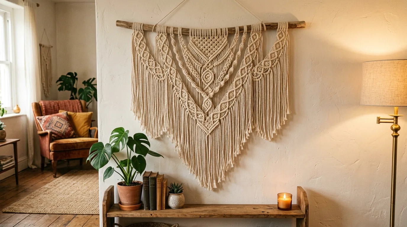 11 Stylish DIY Wall Hanging Ideas for a Boho Touch